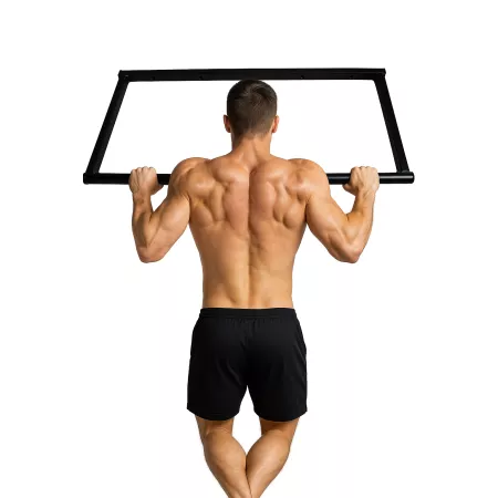 Sufitowy drążek do podciągania stalowy 27 mm, ręcznie wykonany